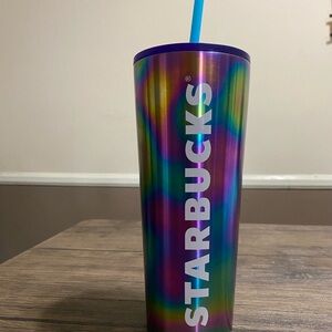 2023 Starbucks Oil Slick Metal Cold Cup